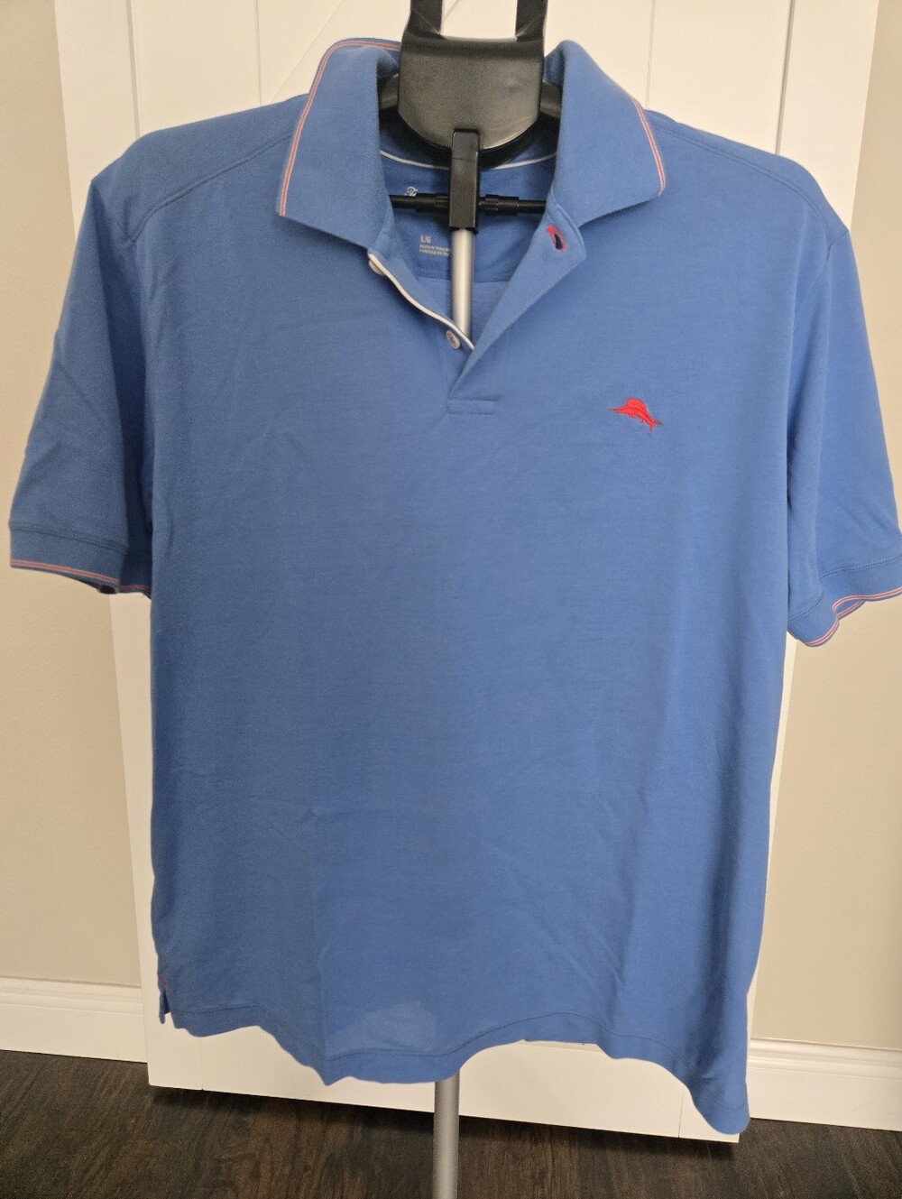 TOMMY BAHAMA Blue Polo Size L